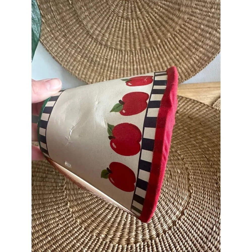 Vintage Apple small lamp shade